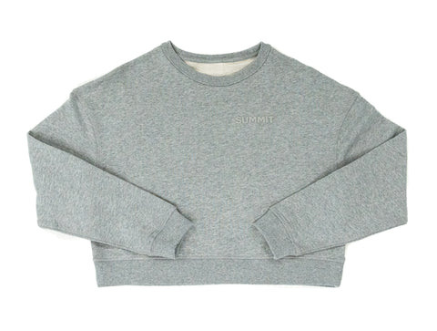 Women's Clean Crop Crewneck